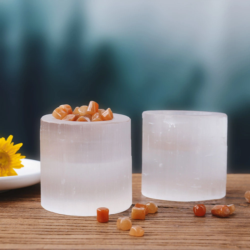 Natural Crystal Candlestick Ornaments