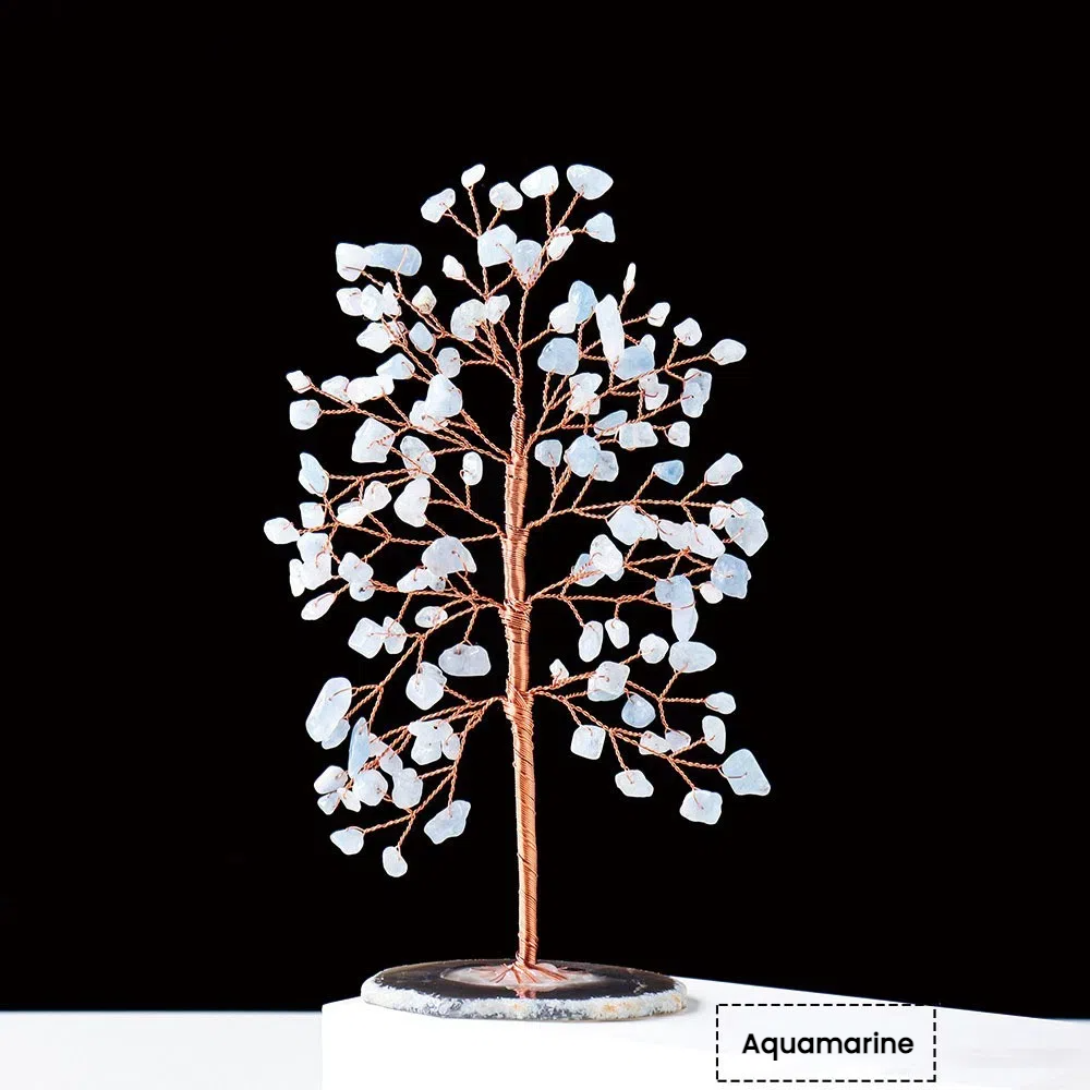 Natural Crystal Life Tree ornament - TerraDharma