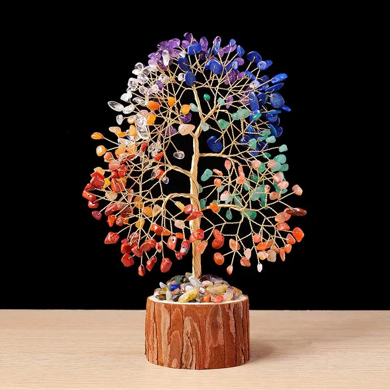 Invigorated Spirit - Multi-Stone Feng Shui Tree - TerraDharma