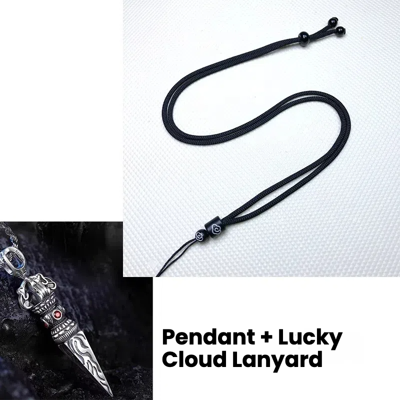 TerraDharma vajra pestle vajry pestle pendant - TerraDharma