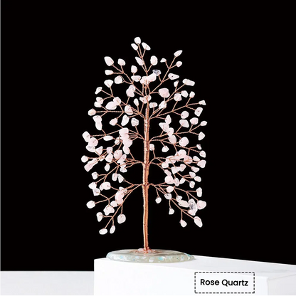 Natural Crystal Life Tree ornament - TerraDharma
