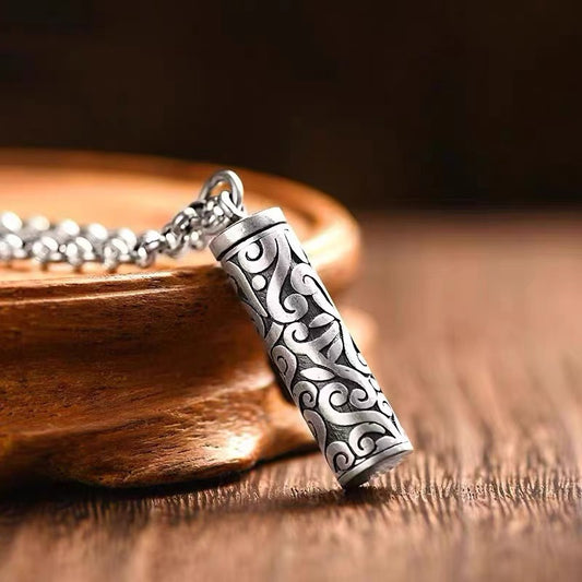 TerraDharma traditional Tibetan Gawu box pendant - TerraDharma