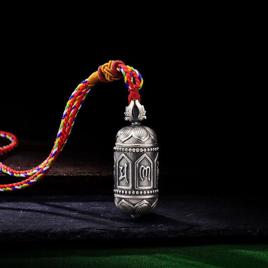 TerraDharma Shurangama Mantra Ga Wu Box pendant Talisman Vajra Pendant for men and women - TerraDharma