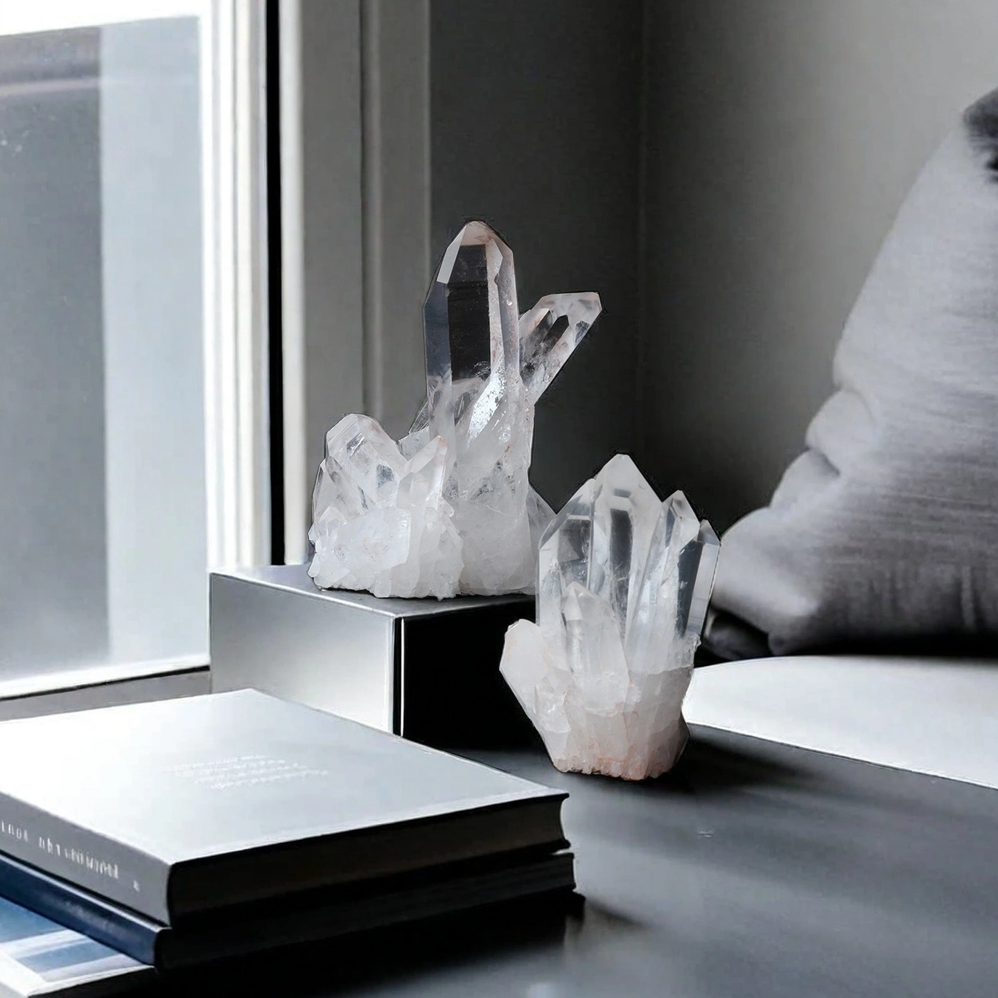 Natural Crystal Cluster Ornament