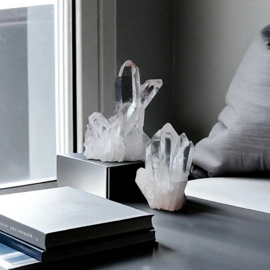 Natural Crystal Cluster Ornament