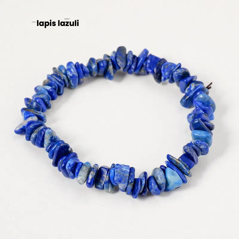 Natural crystal crushed stone bracelet - TerraDharma