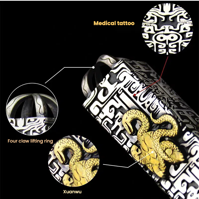 A pendant featuring the mythical auspicious beasts of the Four Symbols: the Blue Dragon, the White Tiger, the Vermilion Bird and the Black Tortoise - TerraDharma