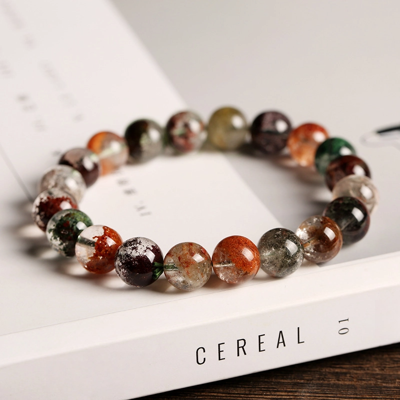 Natural Four Seasons Phantom Crystal Bracelet
