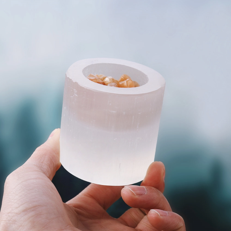 Natural Crystal Candlestick Ornaments