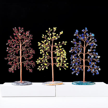 Natural Crystal Life Tree ornament - TerraDharma