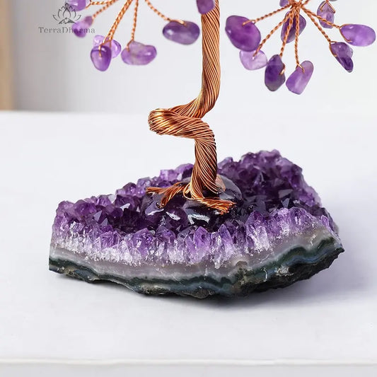 TerraDharma Success Feng Shui Jade Stone Tree - TerraDharma
