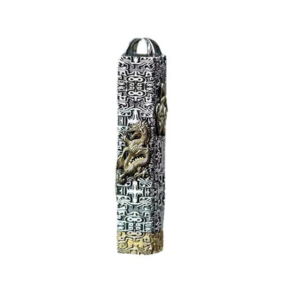 A pendant featuring the mythical auspicious beasts of the Four Symbols: the Blue Dragon, the White Tiger, the Vermilion Bird and the Black Tortoise - TerraDharma