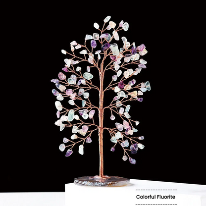 Natural Crystal Life Tree ornament - TerraDharma
