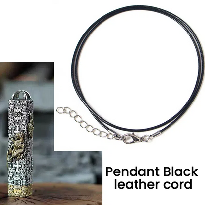 A pendant featuring the mythical auspicious beasts of the Four Symbols: the Blue Dragon, the White Tiger, the Vermilion Bird and the Black Tortoise - TerraDharma