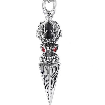 TerraDharma vajra pestle vajry pestle pendant - TerraDharma