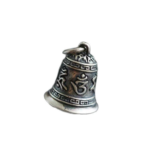 TerraDharma Six-character mantra bell pendant Retro and accessory mobile phone chain(without lanyard) - TerraDharma