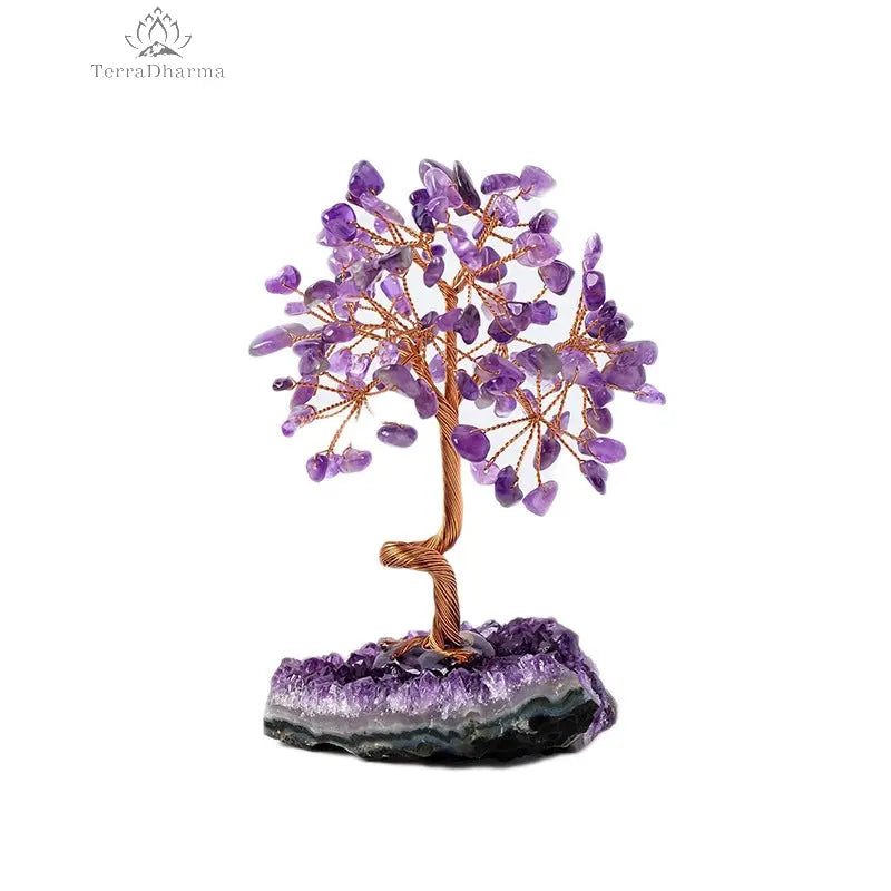 TerraDharma Success Feng Shui Jade Stone Tree - TerraDharma