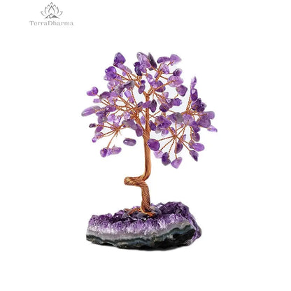 TerraDharma Success Feng Shui Jade Stone Tree - TerraDharma