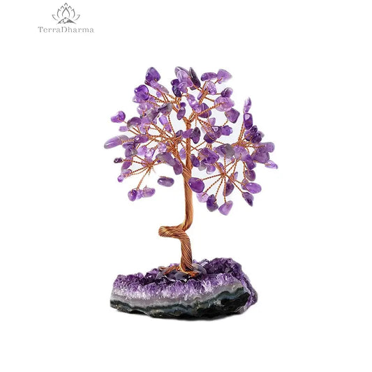 TerraDharma Success Feng Shui Jade Stone Tree - TerraDharma