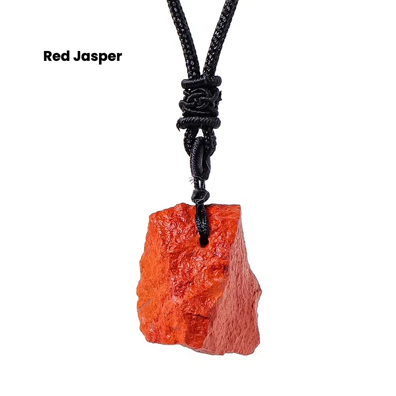 Natural crystal rough stone pendant - TerraDharma