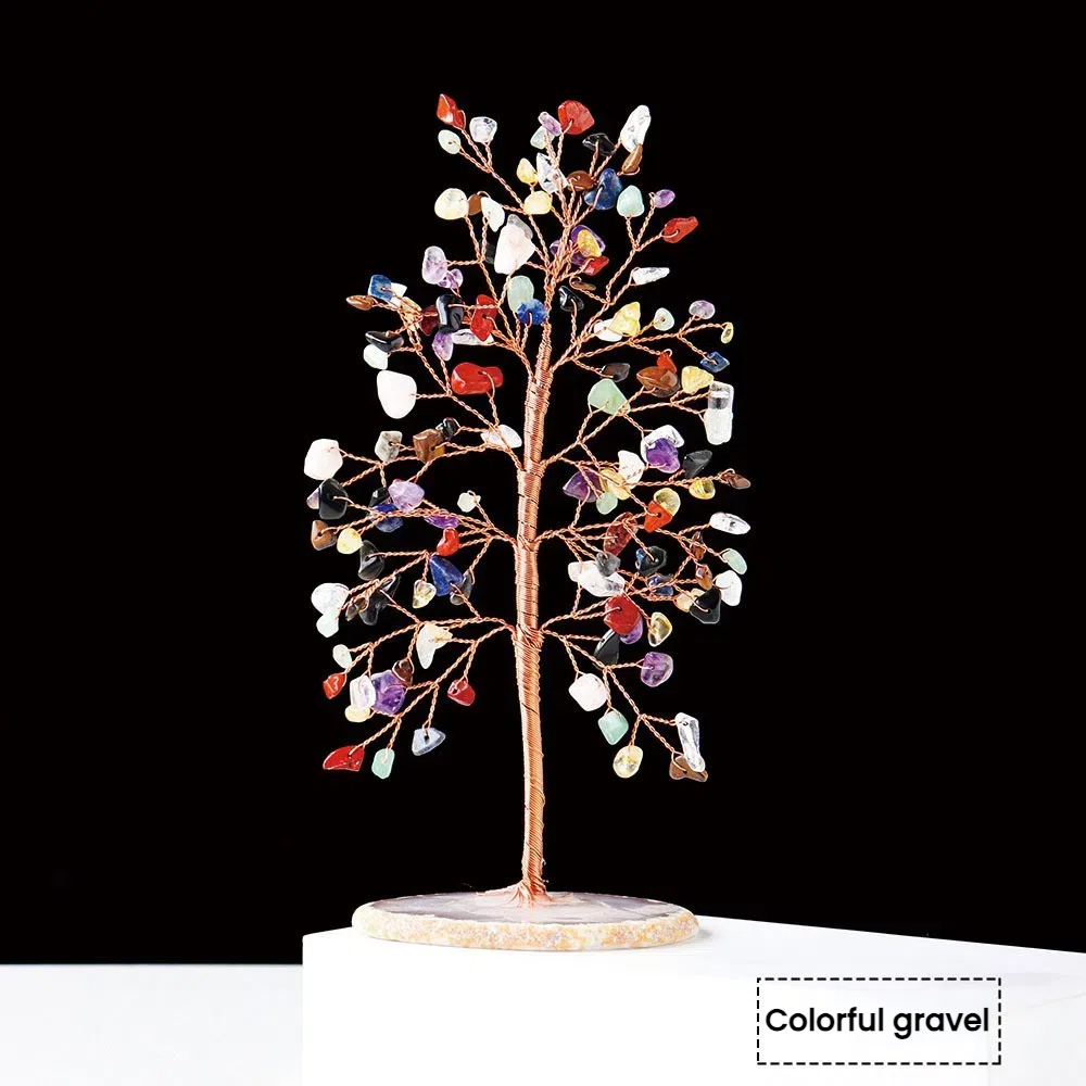 Natural Crystal Life Tree ornament - TerraDharma