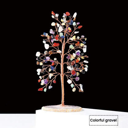 Natural Crystal Life Tree ornament - TerraDharma