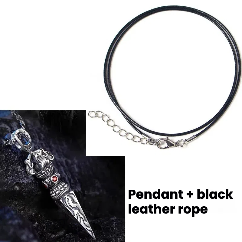 TerraDharma vajra pestle vajry pestle pendant - TerraDharma