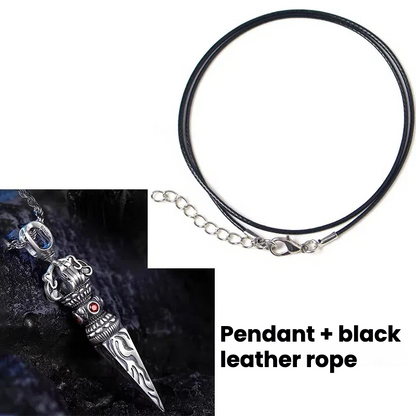 TerraDharma vajra pestle vajry pestle pendant - TerraDharma