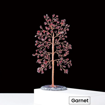 Natural Crystal Life Tree ornament - TerraDharma