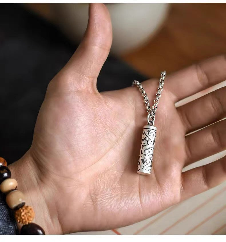 TerraDharma traditional Tibetan Gawu box pendant - TerraDharma