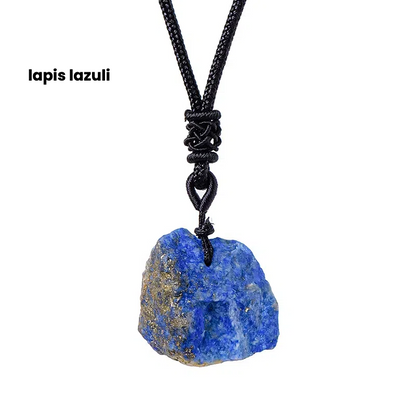 Natural crystal rough stone pendant - TerraDharma